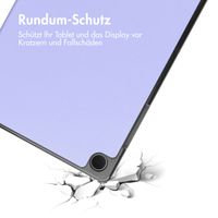 imoshion Trifold Klapphülle für das Samsung Galaxy Tab A9 Plus - Lila