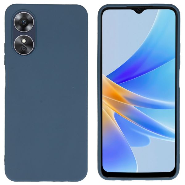 imoshion Color TPU Hülle für das Oppo A17 - Dunkelblau