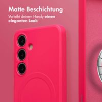 imoshion Color Back Cover mit MagSafe Samsung Galaxy S25 - Neon Pink