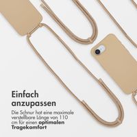 imoshion Color Backcover mit abnehmbarem Handykette und MagSafe Apple iPhone 16e - Nude