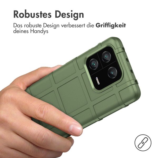 imoshion Rugged Shield Backcover Xiaomi 13 Pro - Dunkelgrün