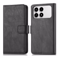 imoshion Luxuriöse Klapphülle Xiaomi Poco F8 Pro - Schwarz