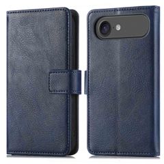 imoshion Luxuriöse Klapphülle Apple iPhone 17 Air - Dark Blue