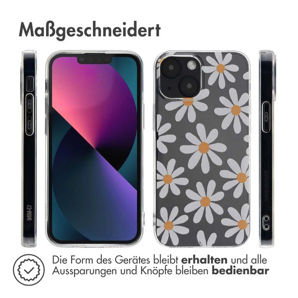 imoshion Design Hülle für das iPhone 13 Mini - Daisy flower