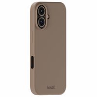 Holdit Silicone Case Apple iPhone 16 Plus - Mocha Brown