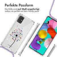 imoshion Design Hülle mit Band Samsung Galaxy A51 - Sandstone Dandelion