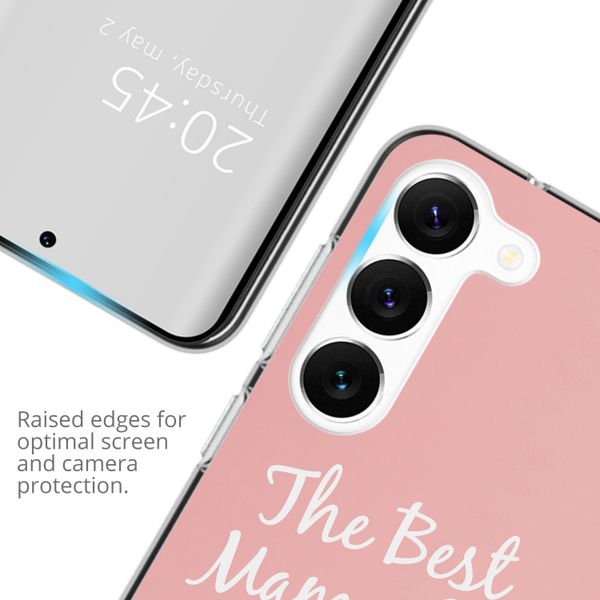 Gestalte deine eigene Clear Case Samsung Galaxy S23 - Transparent