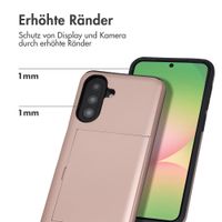 imoshion Backcover mit Kartenfach Samsung Galaxy A57 (5G) - Rose Gold