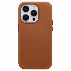 Accezz Vintage Leather Magsafe Backcover Apple iPhone 14 Pro - Tabacco Cognac