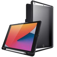 Itskins Hybrid Solid Folio Klapphülle iPad 9 (2021) 10.2 Zoll / iPad 8 (2020) 10.2 Zoll / iPad 7 (2019) 10.2 Zoll -Schwarz