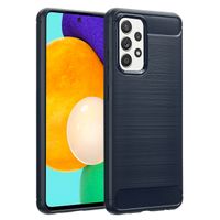 imoshion Brushed Back Cover Samsung Galaxy A52(s) (5G/4G) - Dunkelblau