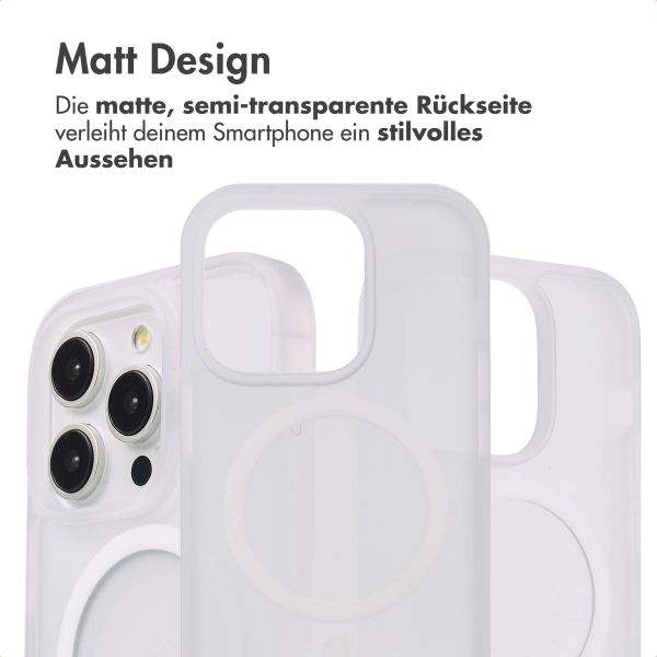 imoshion Color Guard Back Cover mit MagSafe für das iPhone 14 Pro - Weiß