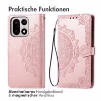 imoshion Mandala Klapphülle OnePlus 15 - Rosé gold