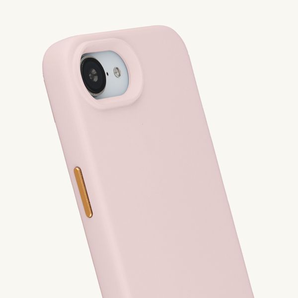 Selencia Rivièra Backcover mit MagSafe mit abnehmbaren Haken Apple iPhone 17e / 16e - Sorbet Pink