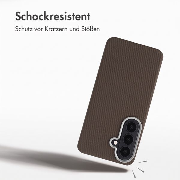 Accezz Mesh Backcover mit MagSafe Samsung Galaxy S26 - Braun