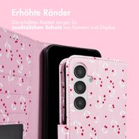 imoshion Design Klapphülle Samsung Galaxy A35 - Blush Berries