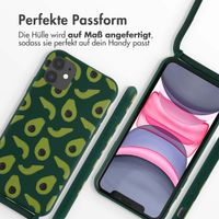 imoshion SilikonHülle design mit Band Apple iPhone 11 - Avocado Green
