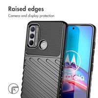 imoshion Thunder Backcover für das Motorola Moto G60 - Schwarz