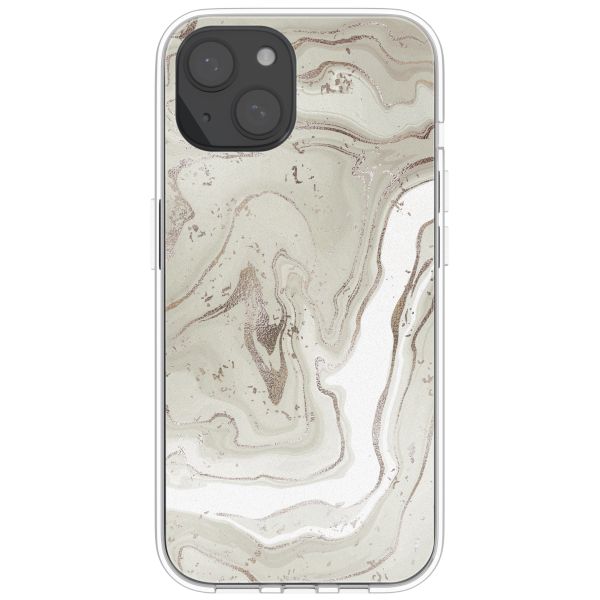 imoshion  Design Hülle für das iPhone 15 - Sandy Marble