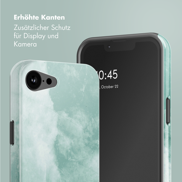 Selencia Vivid Rückabdeckung mit MagSafe Apple iPhone 16e - Marble Grayed Jade