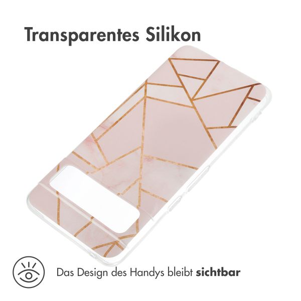 imoshion Design Hülle für das Google Pixel 8 Pro - Pink Graphic