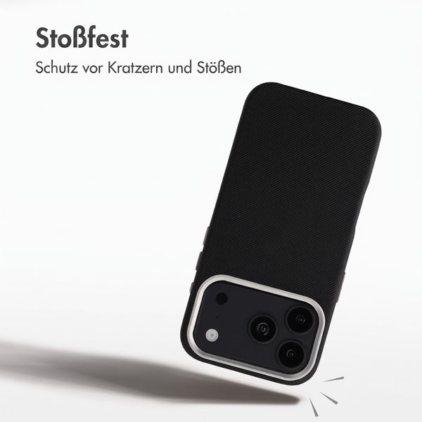 Accezz Mesh Backcover mit MagSafe Apple iPhone 17 Pro - Schwarz