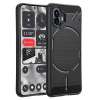 imoshion Brushed Back Cover Nothing Phone (2a) / (2a) Plus - Schwarz