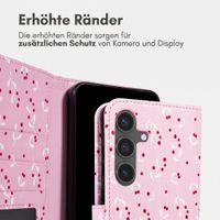 imoshion Design Klapphülle Samsung Galaxy S25 - Blush Berries