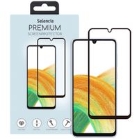 Selencia Premium Screen Protector aus gehärtetem Glas für das Samsung Galaxy A34 (5G)