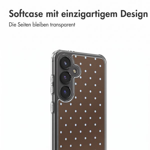 imoshion Design Hülle Samsung Galaxy S24 - Polka Dot Bruin