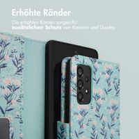 imoshion ﻿Design Klapphülle für das Samsung Galaxy A53 - Blue Flowers