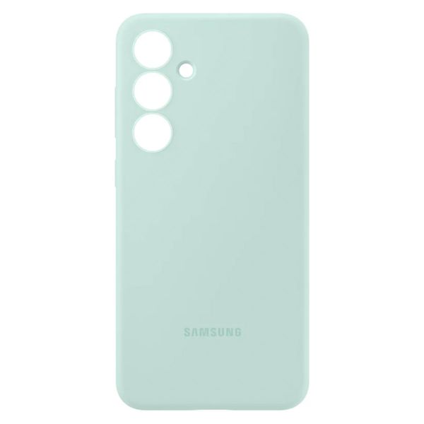 Samsung Original Silikon Cover für das Galaxy S24 FE - Mint