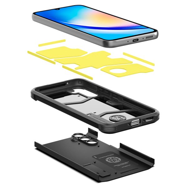 Spigen Tough Armor Case für das Samsung Galaxy A34 (5G) - Schwarz