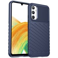 imoshion Thunder Backcover für das Samsung Galaxy A34 (5G) - Dunkelblau