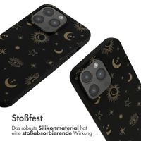 imoshion SilikonHülle design mit Band Apple iPhone 14 Pro Max - Sky Black
