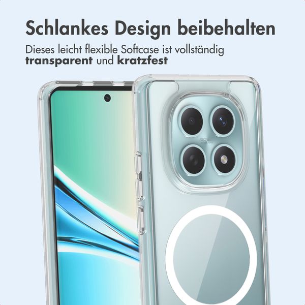 imoshion Protective Back Cover mit MagSafe Xiaomi Redmi Note 15 (4G) - Transparent