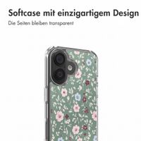 imoshion Design Hülle Apple iPhone 16 - Flower Fields