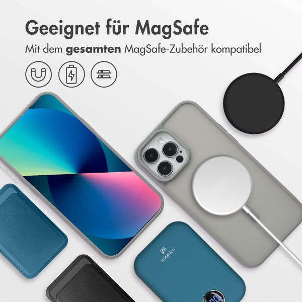 imoshion Color Guard Back Cover mit MagSafe für das iPhone 13 Pro Max - Grau