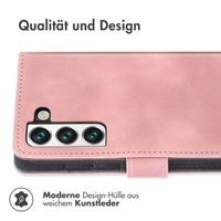 imoshion Klapphülle mit Kordel für das Samsung Galaxy S22 - Rosa