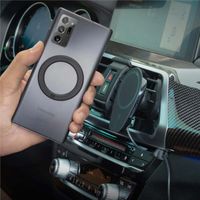 Scosche Magic Mount PRO (Gen 6) Kabelloses MagSafe-Autoladegerät – Armaturenbrett / Lüftungsgitter – Schwarz