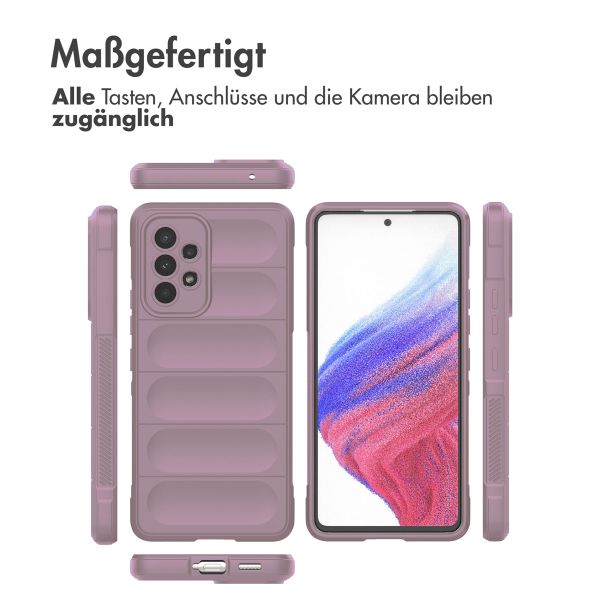 imoshion EasyGrip Back Cover für das Samsung Galaxy A53 - Violett