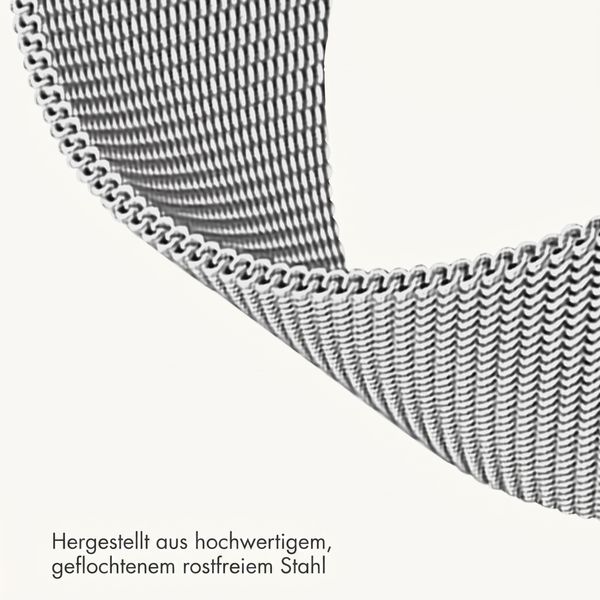 imoshion Mailändische Magnetarmband für Samsung Galaxy Watch Ultra 2 (2026) / Ultra (2024/2025) - Silber