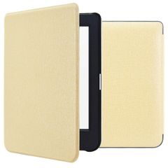 imoshion Canvas Sleepcover Klapphülle Kobo Nia - Glitter Gold
