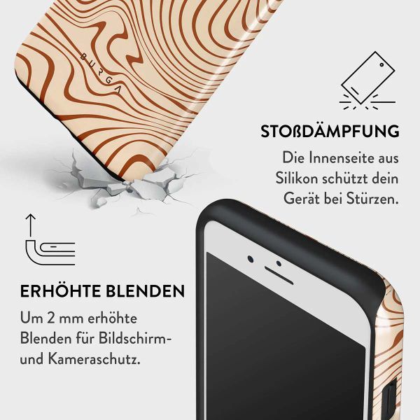 Burga Tough Back Cover für das iPhone SE (2022 / 2020) / 8 / 7 - Déjà Vu