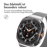 imoshion Magnetisches Milanaise Armband für das  Samsung Galaxy Watch Ultra (2024/2025) - Silber