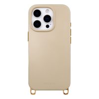 Selencia Rivièra Backcover mit MagSafe mit abnehmbaren Haken Apple iPhone 16 Pro Max - Milky Latte