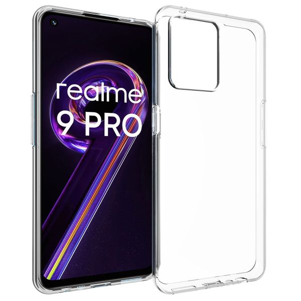 Accezz TPU Clear Cover für das Realme 9 Pro Plus - Transparent