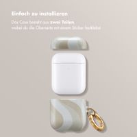 Selencia Vivid Case Apple AirPods 1 / 2 - Desert Waves Beige