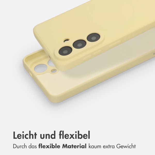 imoshion Color Back Cover mit MagSafe Samsung Galaxy S26 Plus - Vanilla