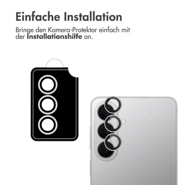 imoshion 2er-Pack Objektivschutz für Kamera für das Samsung Galaxy S26 / S26 Plus - Silver Shadow